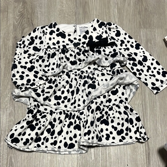 4/$30 Black and White Polka Dot Dress - Picture 1 of 1